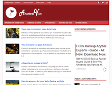 Tablet Screenshot of amantesdevinos.com